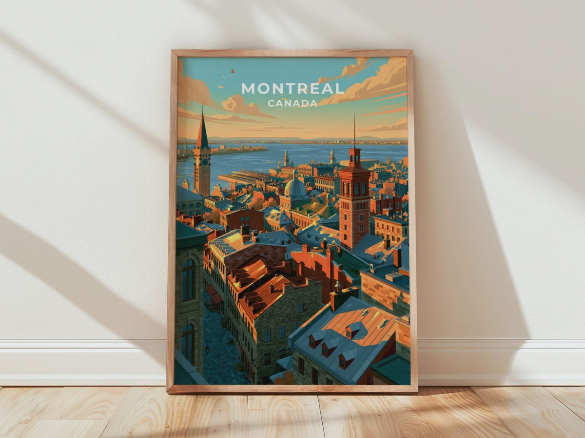 Montreal Poster - WanderWall