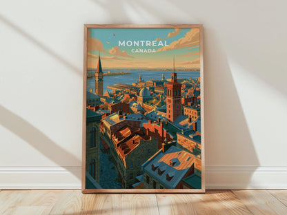 Montreal Poster - WanderWall