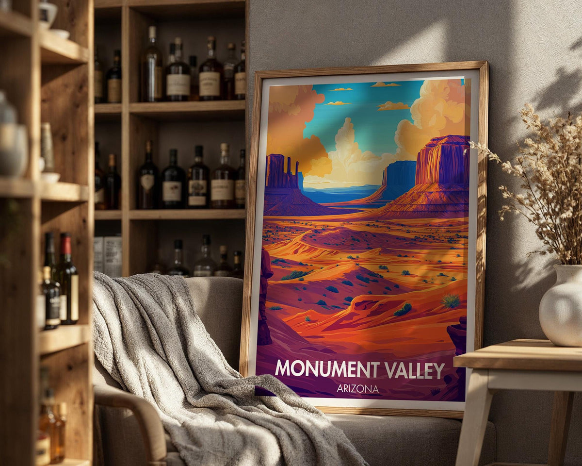 Monument Valley Poster - WanderWall