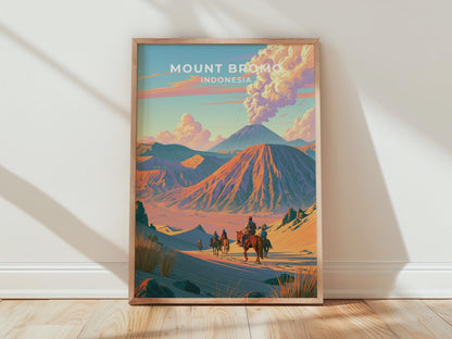 Mount Bromo Poster - WanderWall