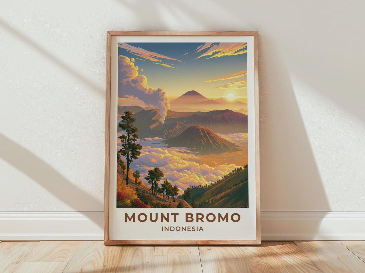 Mount Bromo Poster - WanderWall