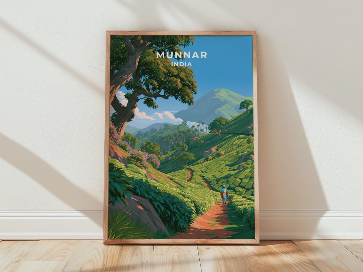 Munnar Poster - WanderWall