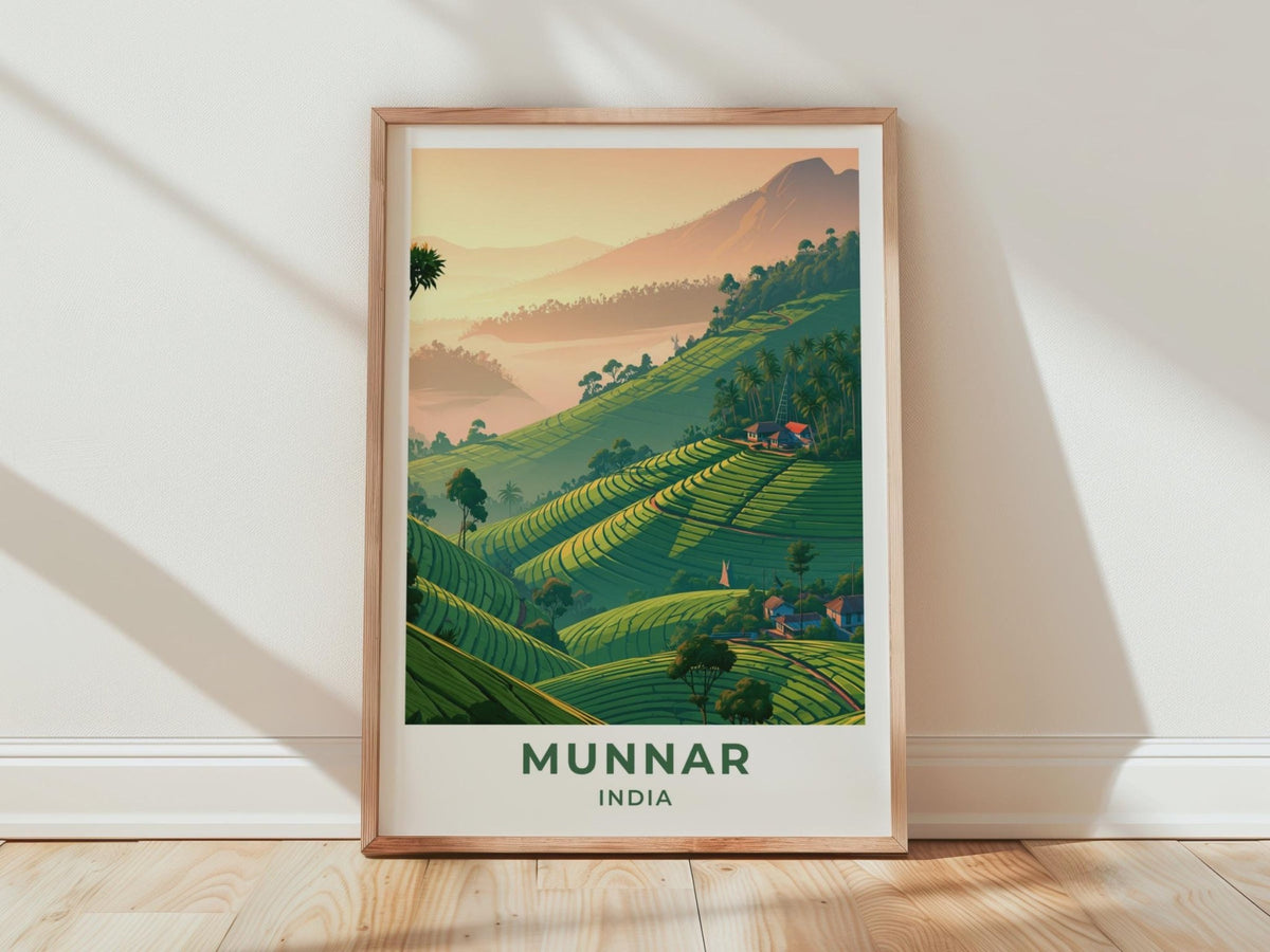 Munnar Poster - WanderWall