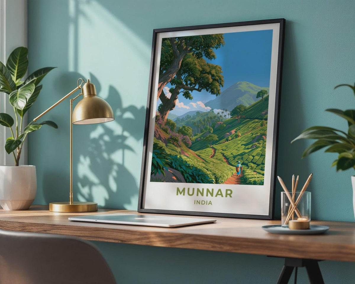 Munnar Poster - WanderWall