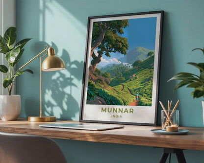 Munnar Poster - WanderWall