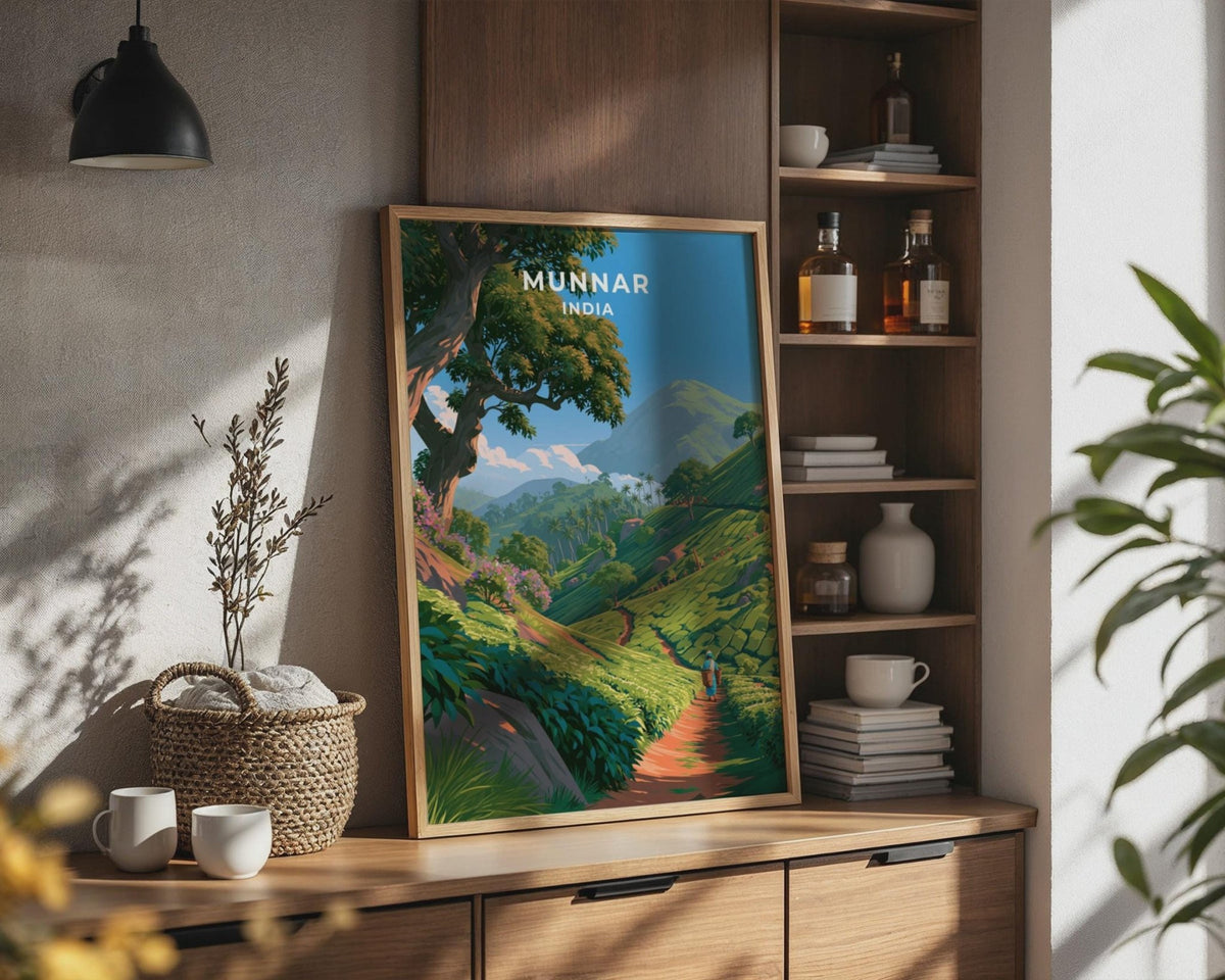 Munnar Poster - WanderWall