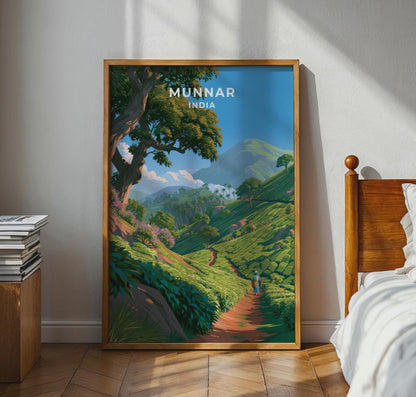 Munnar Poster - WanderWall