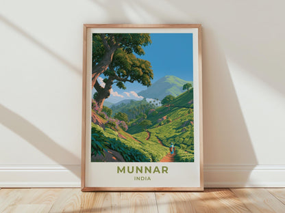 Munnar Poster - WanderWall