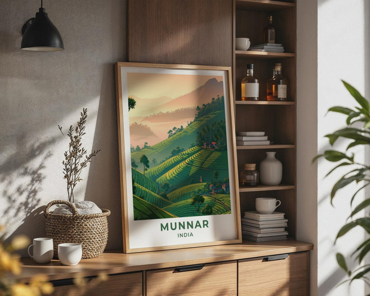 Munnar Poster - WanderWall