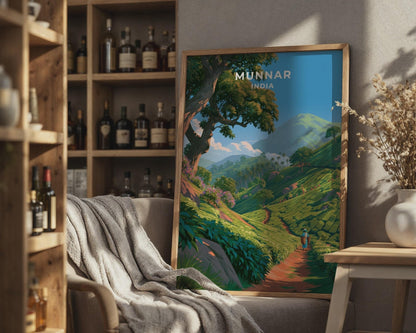 Munnar Poster - WanderWall