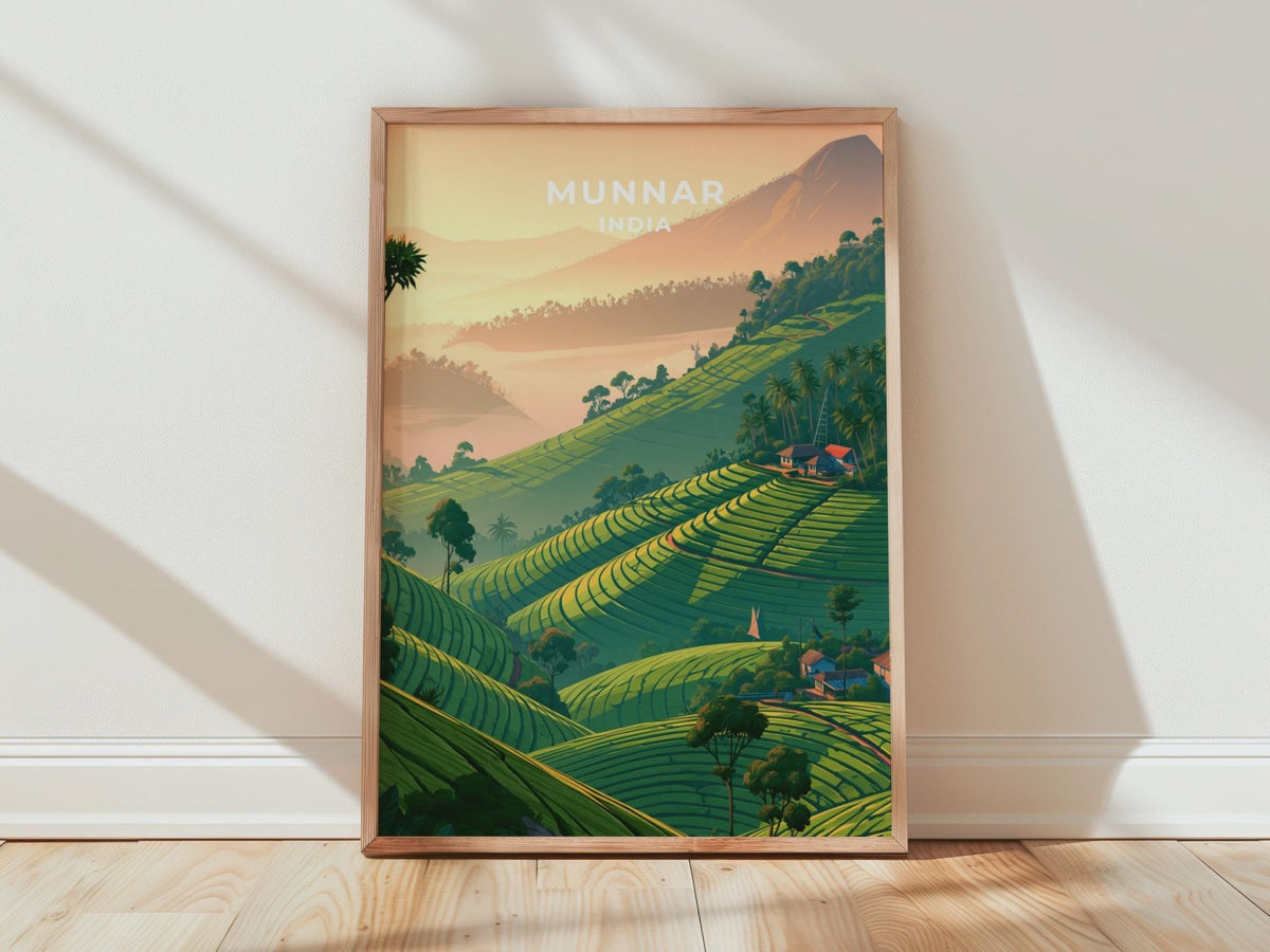 Munnar Poster - WanderWall