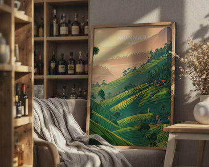 Munnar Poster - WanderWall
