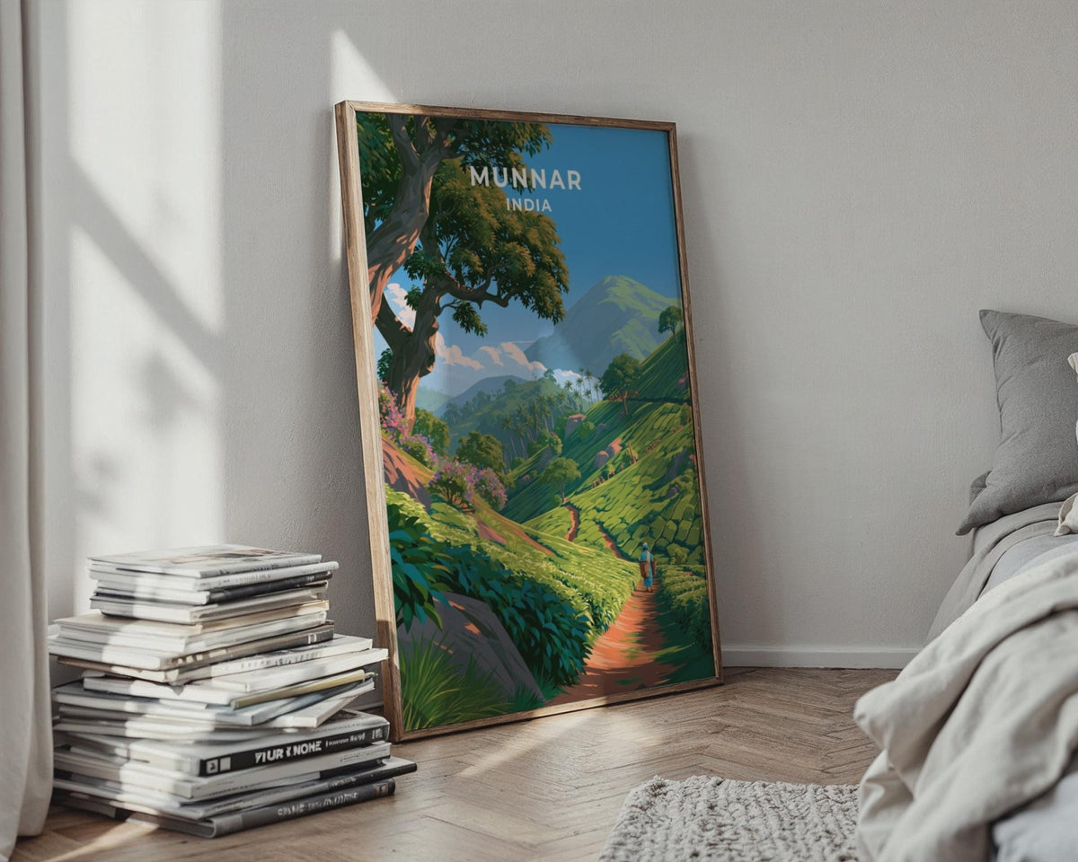 Munnar Poster - WanderWall