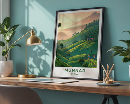 Munnar Poster - WanderWall