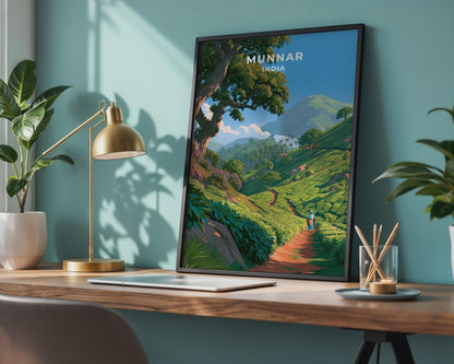 Munnar Poster - WanderWall
