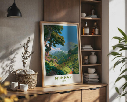 Munnar Poster - WanderWall