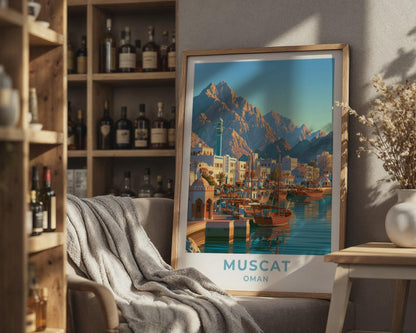 Muscat Poster - WanderWall