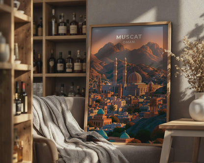 Muscat Poster - WanderWall