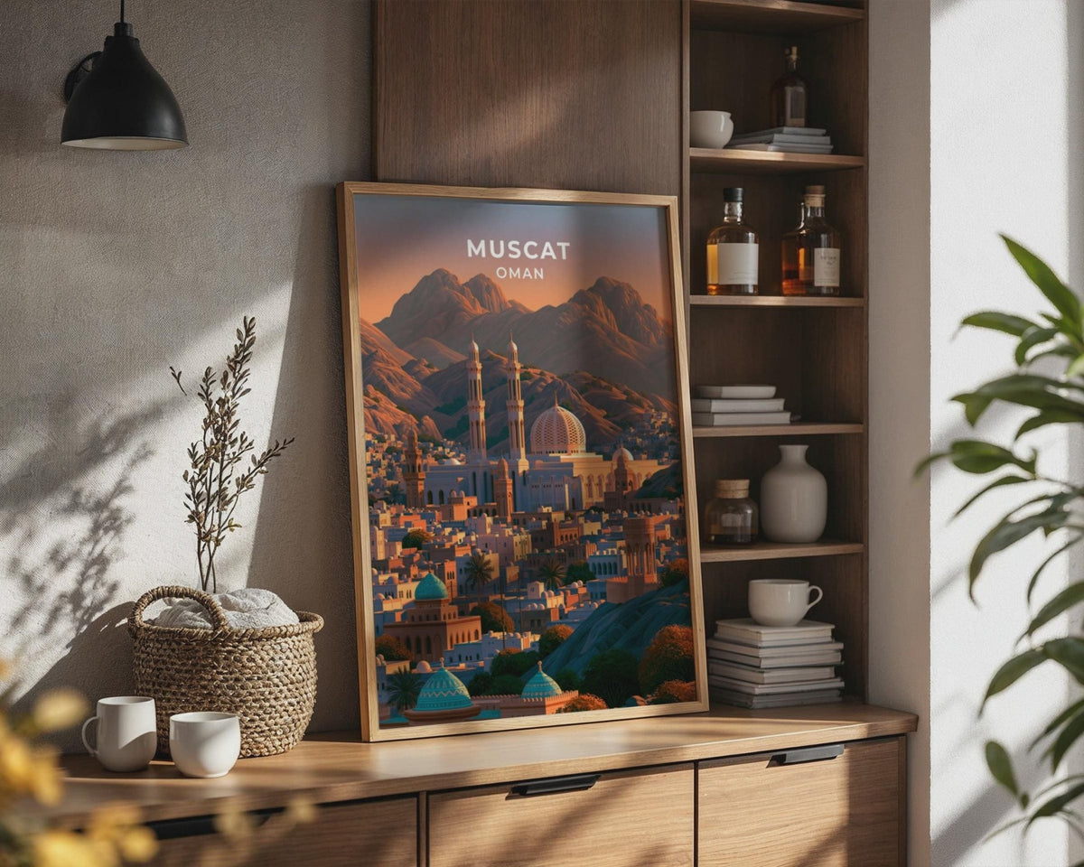 Muscat Poster - WanderWall