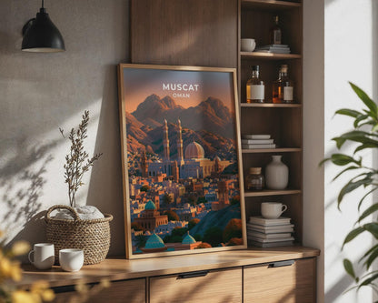 Muscat Poster - WanderWall