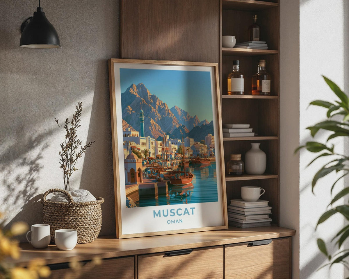 Muscat Poster - WanderWall