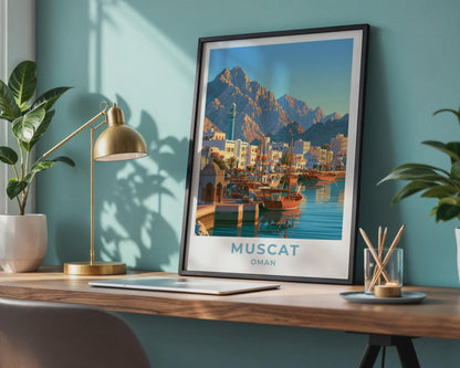 Muscat Poster - WanderWall