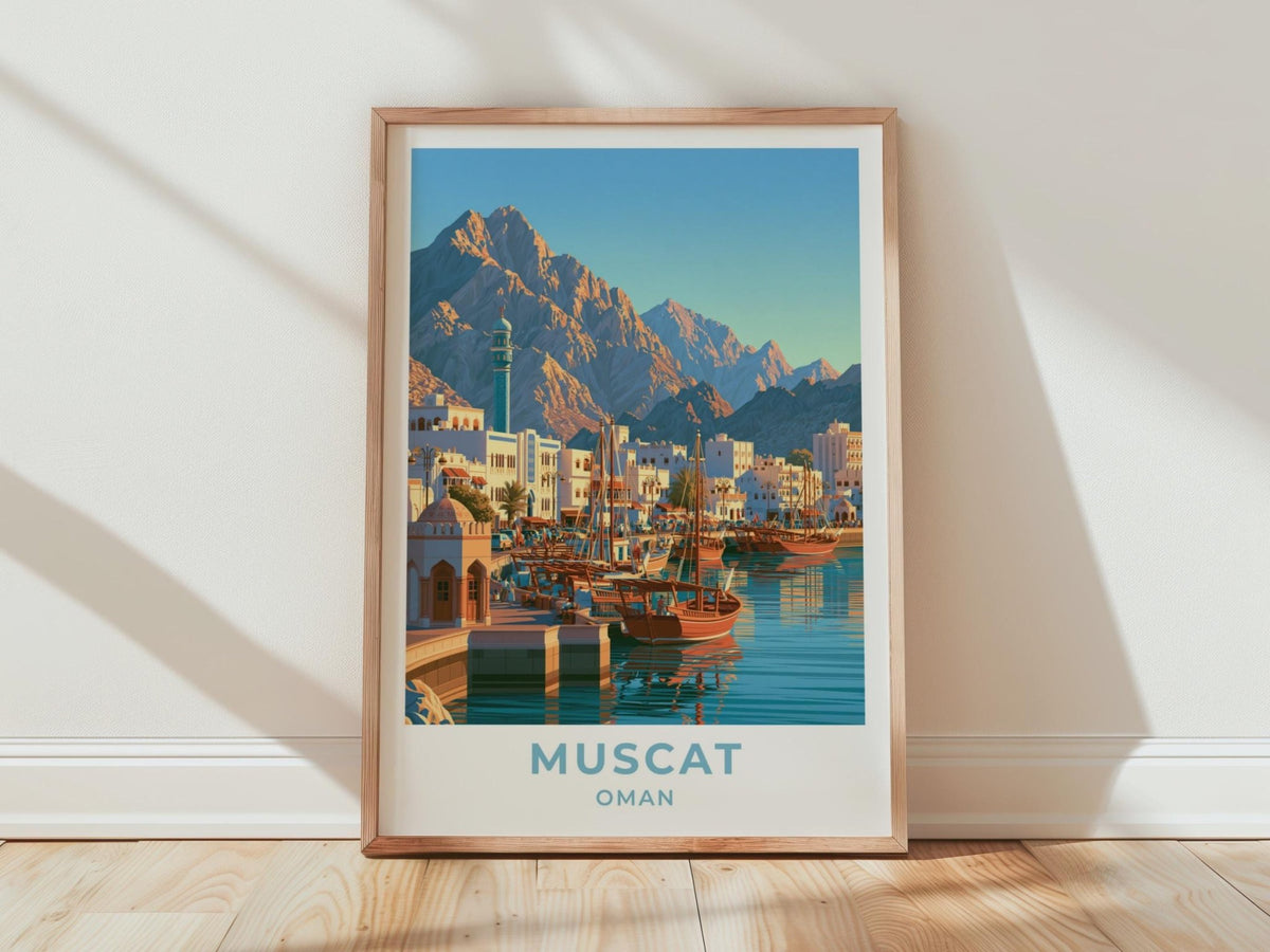 Muscat Poster - WanderWall