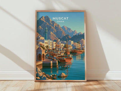 Muscat Poster - WanderWall