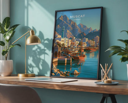 Muscat Poster - WanderWall