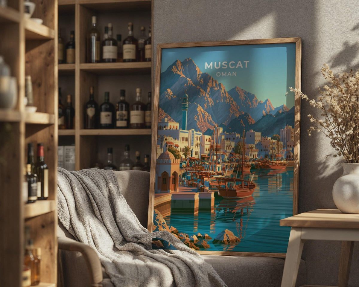 Muscat Poster - WanderWall