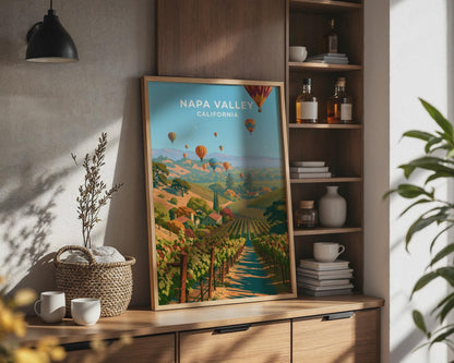 Napa Valley Poster - WanderWall