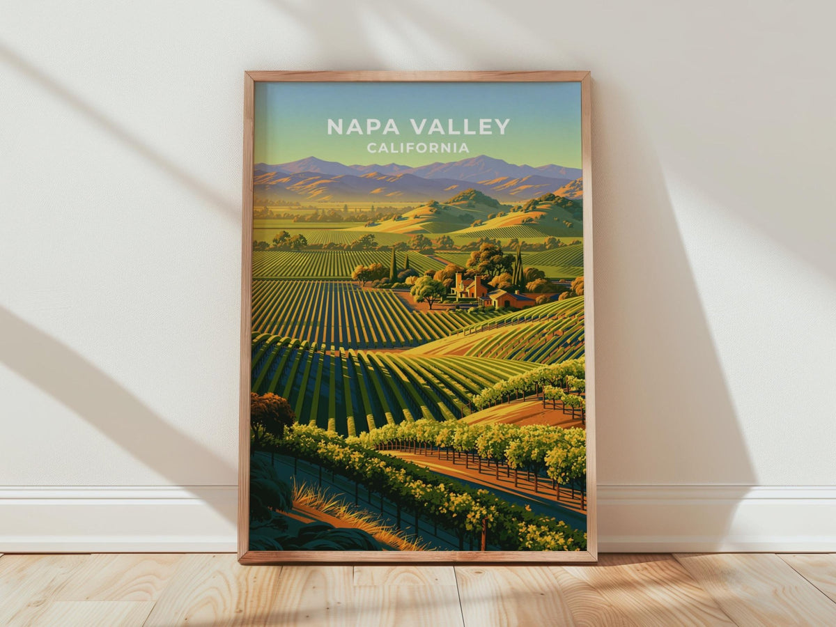Napa Valley Poster - WanderWall