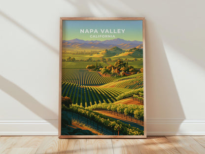 Napa Valley Poster - WanderWall