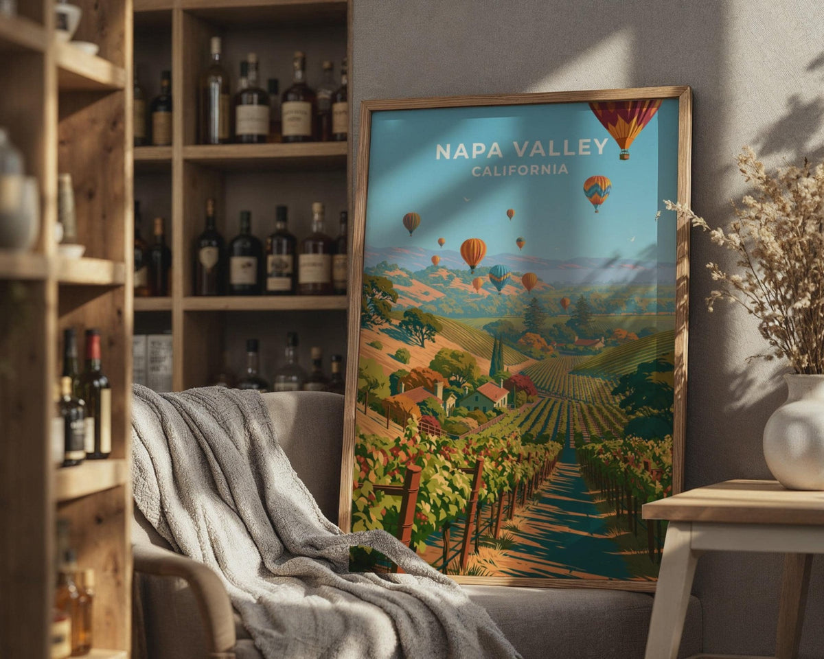 Napa Valley Poster - WanderWall