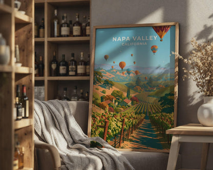Napa Valley Poster - WanderWall