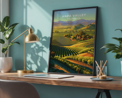 Napa Valley Poster - WanderWall