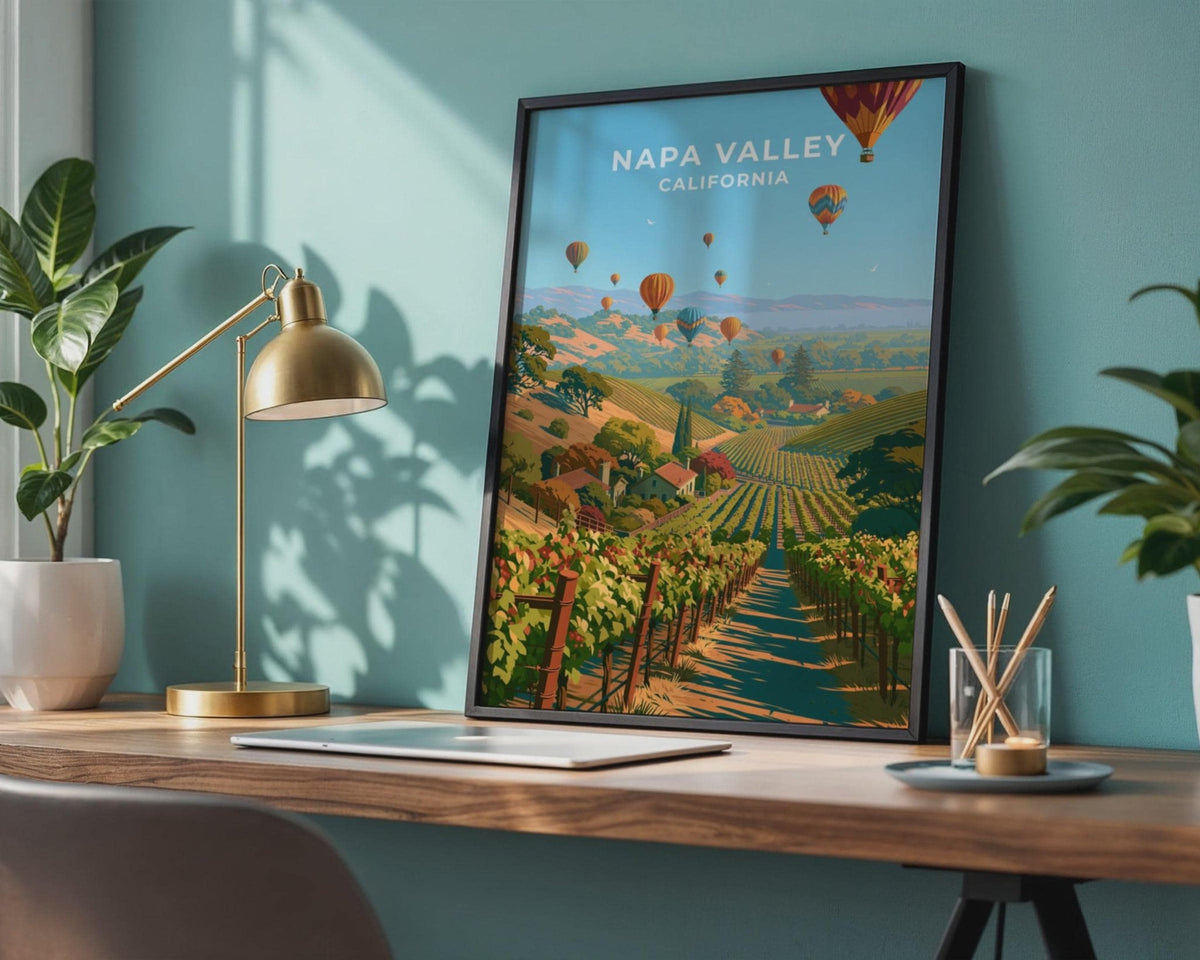 Napa Valley Poster - WanderWall