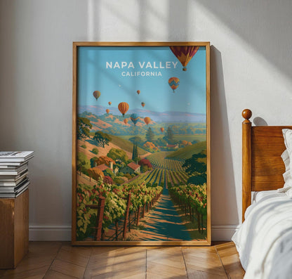 Napa Valley Poster - WanderWall