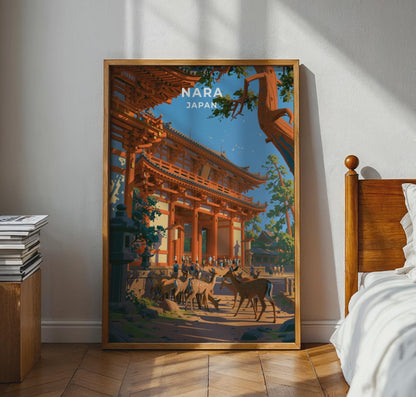 Nara Poster - WanderWall