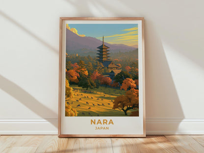 Nara Poster - WanderWall