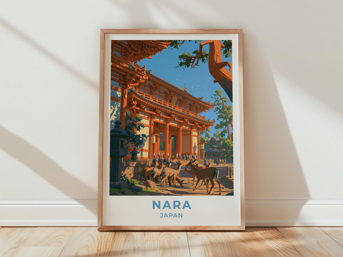 Nara Poster - WanderWall