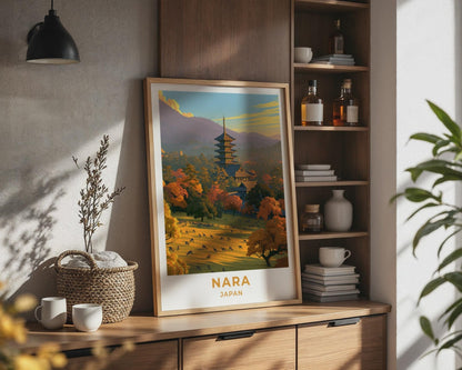 Nara Poster - WanderWall