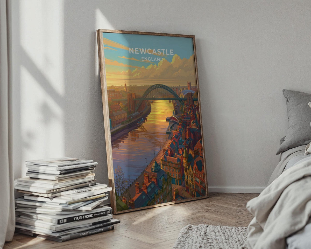 Newcastle Poster - WanderWall