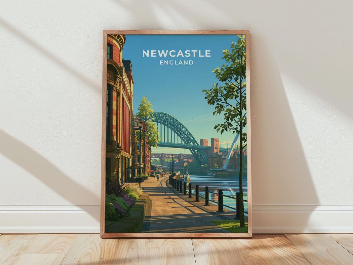 Newcastle Poster - WanderWall