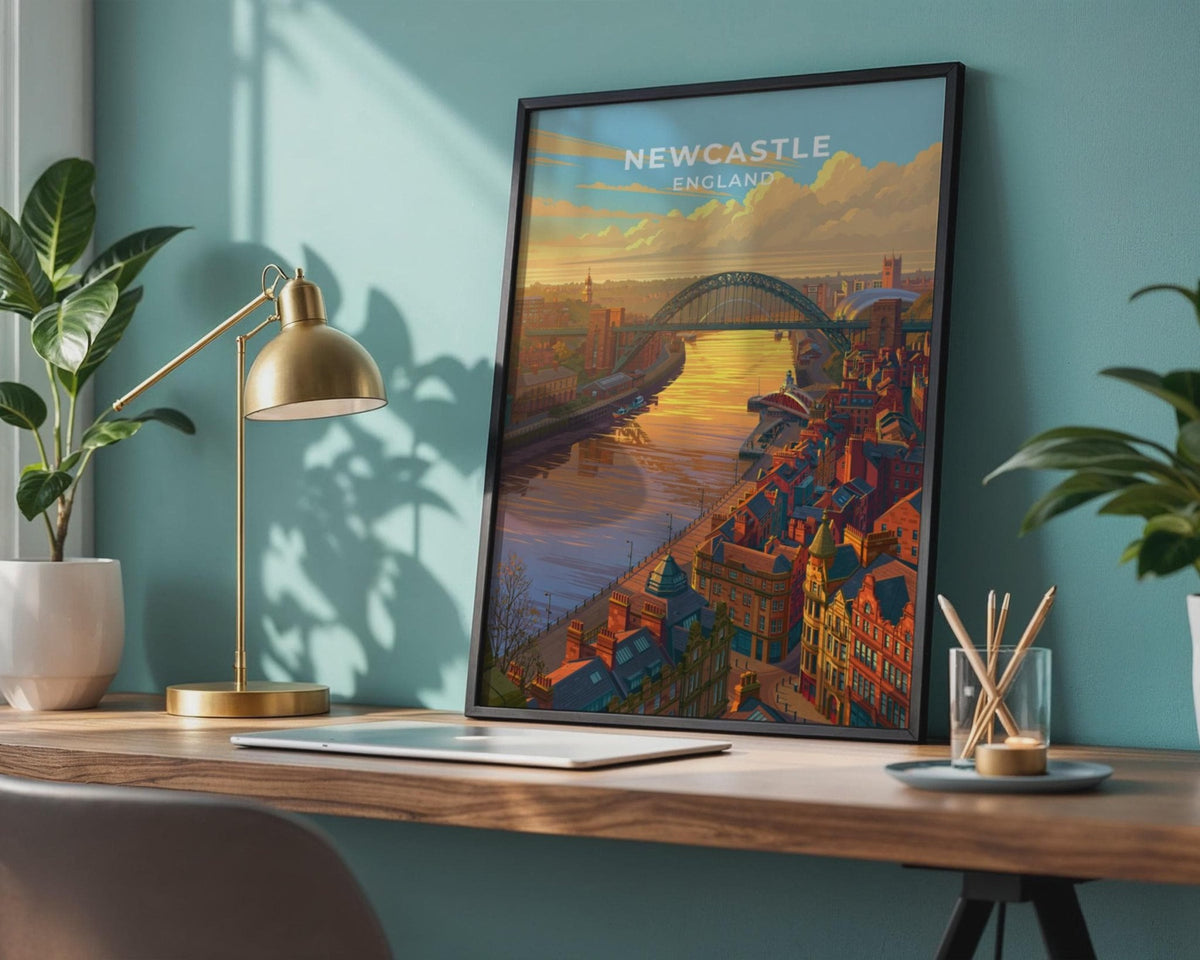 Newcastle Poster - WanderWall