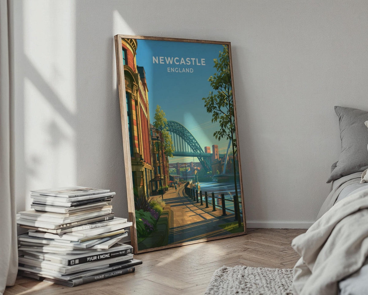Newcastle Poster - WanderWall