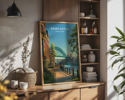 Newcastle Poster - WanderWall