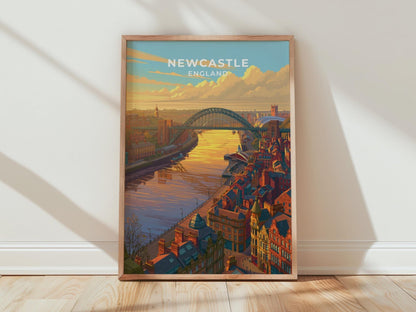 Newcastle Poster - WanderWall