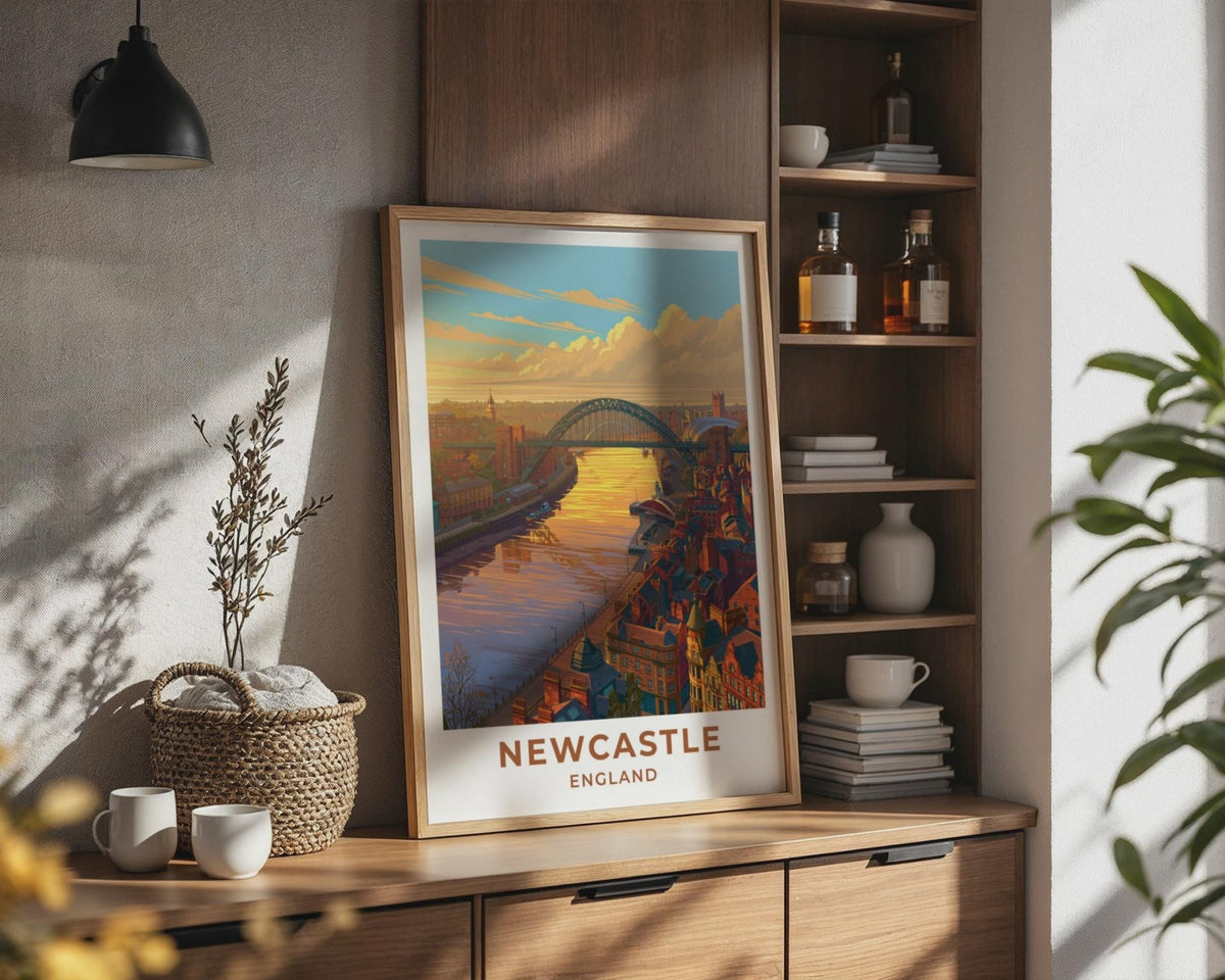 Newcastle Poster - WanderWall