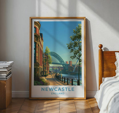 Newcastle Poster - WanderWall